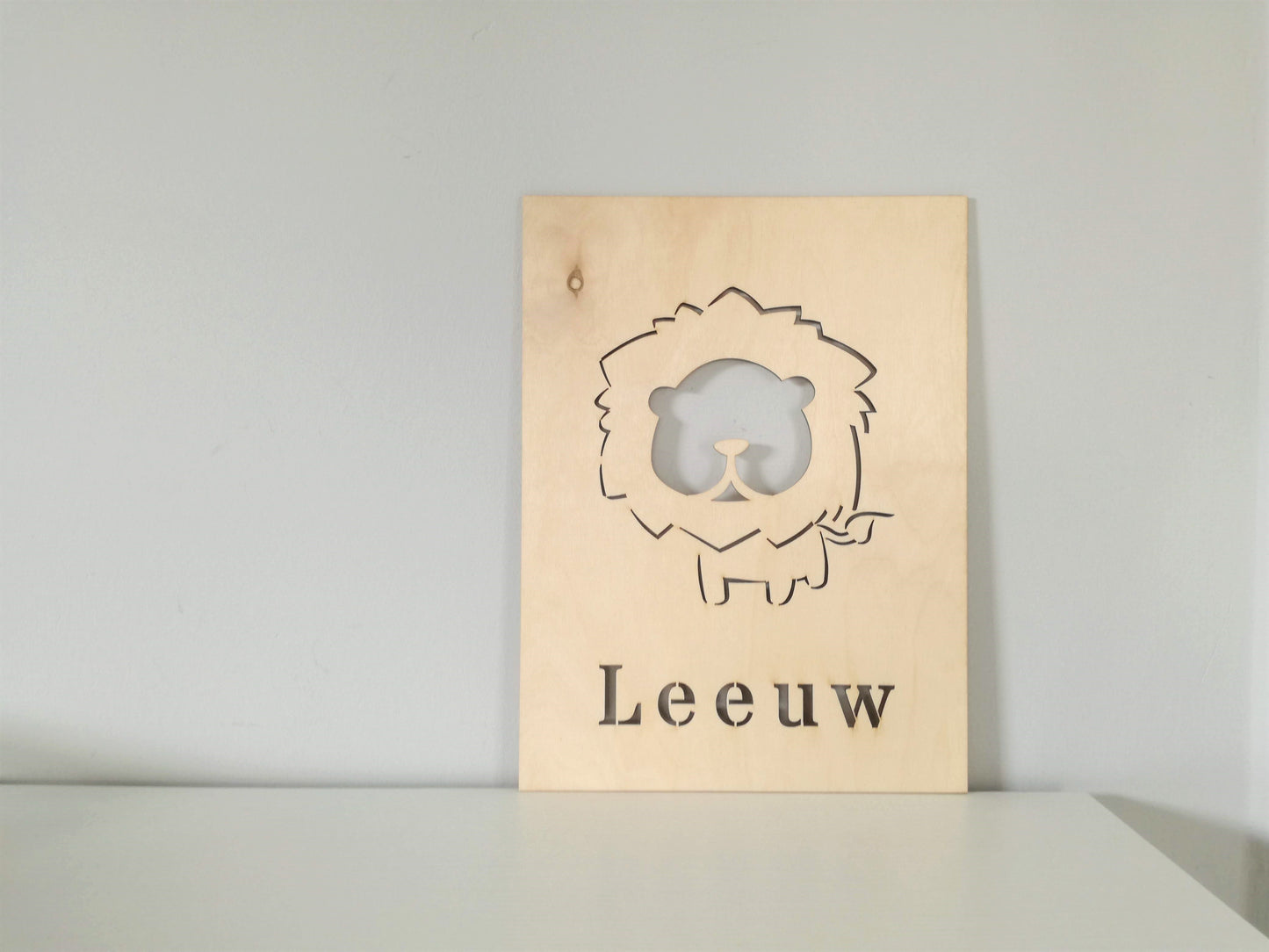 Houten poster - Walvis