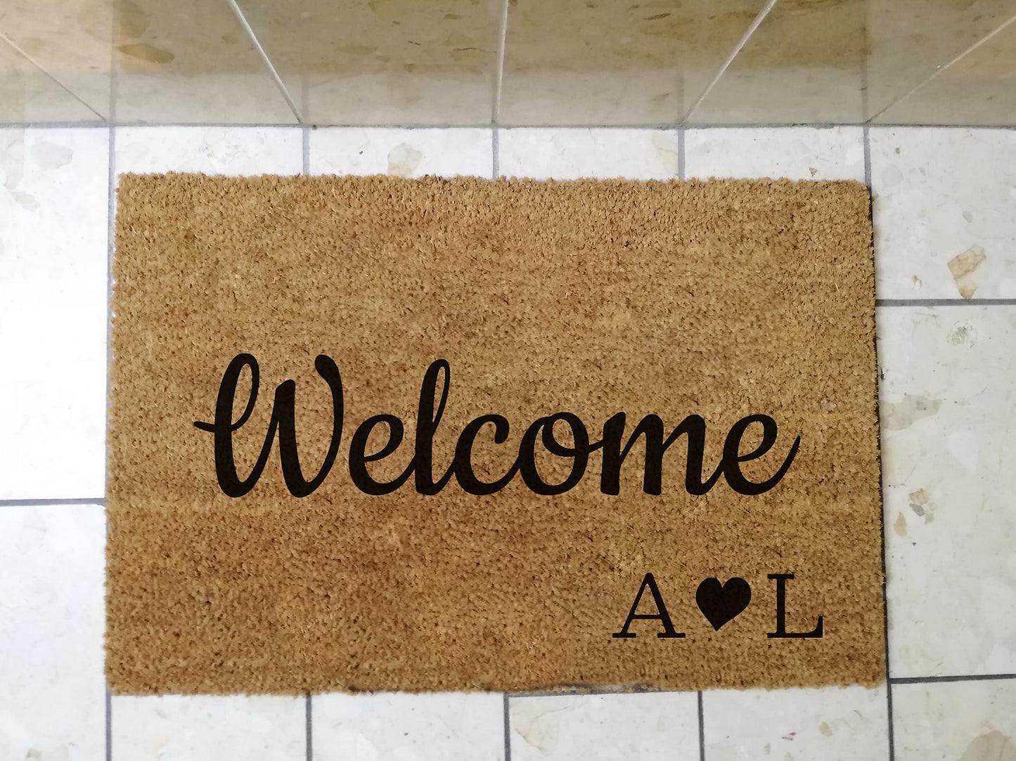 Customizable doormat