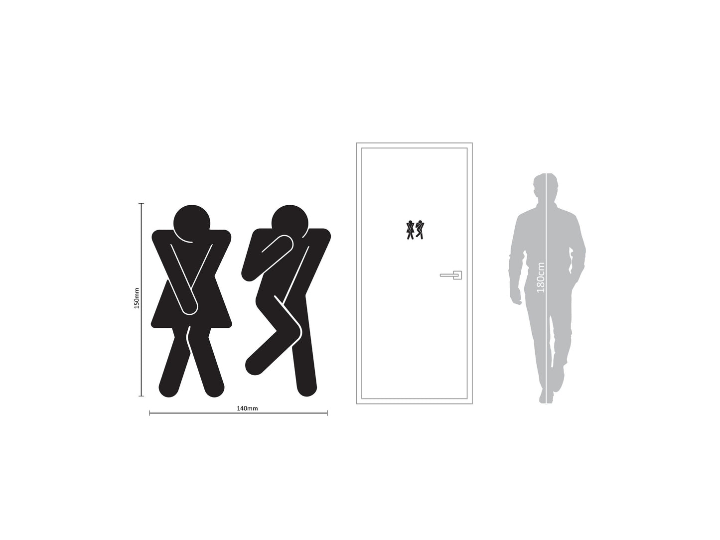 Toilet pictogram