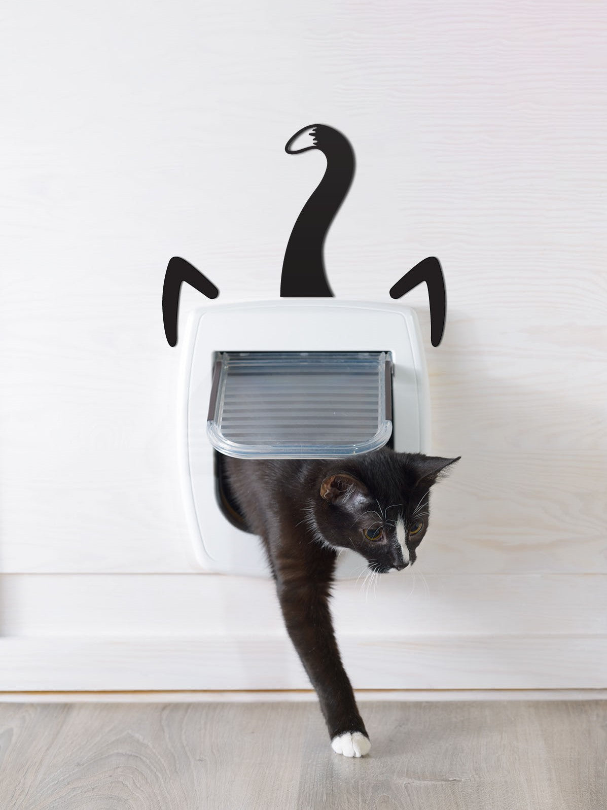 Cat Flap Decoration - Tail and Ears