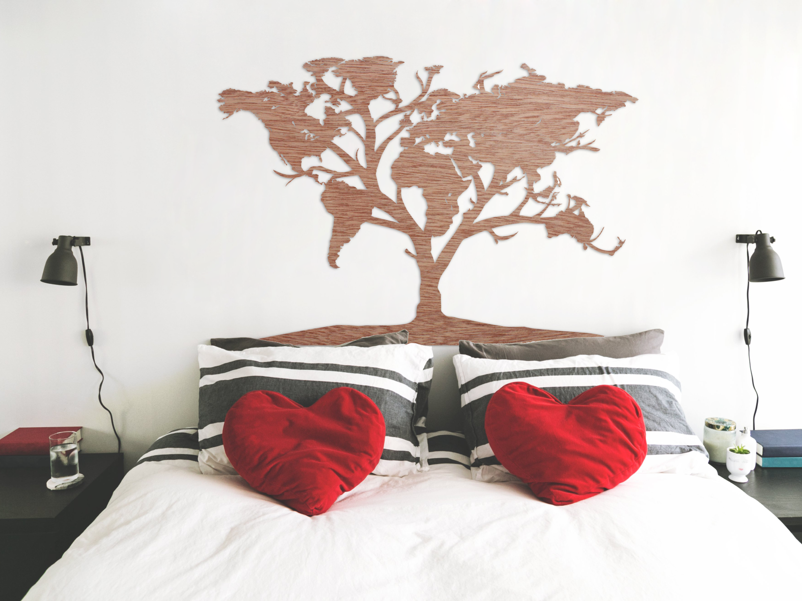 living decor / travel / for traveller / woonkamer / wonen / trendy / stijl  style DÉCORATION MURALE EN BOIS - ART MURAL - ARBRE CARTE DU MONDE / ARBRE CARTE DU MONDE - NOIR / NOIR - ATLAS - SALON ÉLÉGANT ET TENDANCE - TERRE - CONTINENTS - VOYAGE - NATURE - ARBRE - CADEAU HOUTEN WANDDECORATIE / WOODEN WALL DECORATION - MUURDECORATIE / WALL ART - WERELDKAART BOOM / WORLD MAP TREE - ZWART / BLACK - ATLAS - STIJLVOL EN TRENDY WOONKAMER - AARDE - CONTINENTEN - REIZEN - NATUUR - TREE - CADEAU GIFT