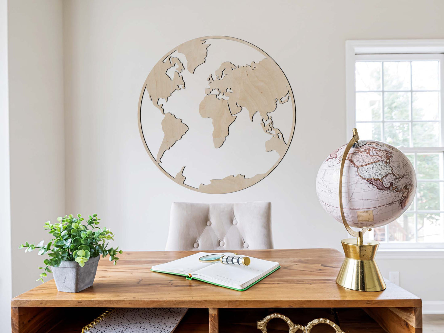 World map wall decoration - Modern decoration Globe