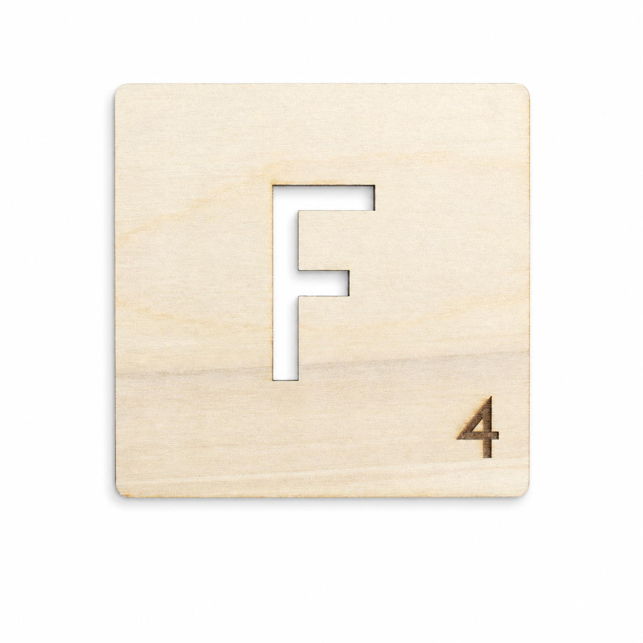 Décoration murale en bois - Lettres en carreaux - Wordfeud - Wordfeud