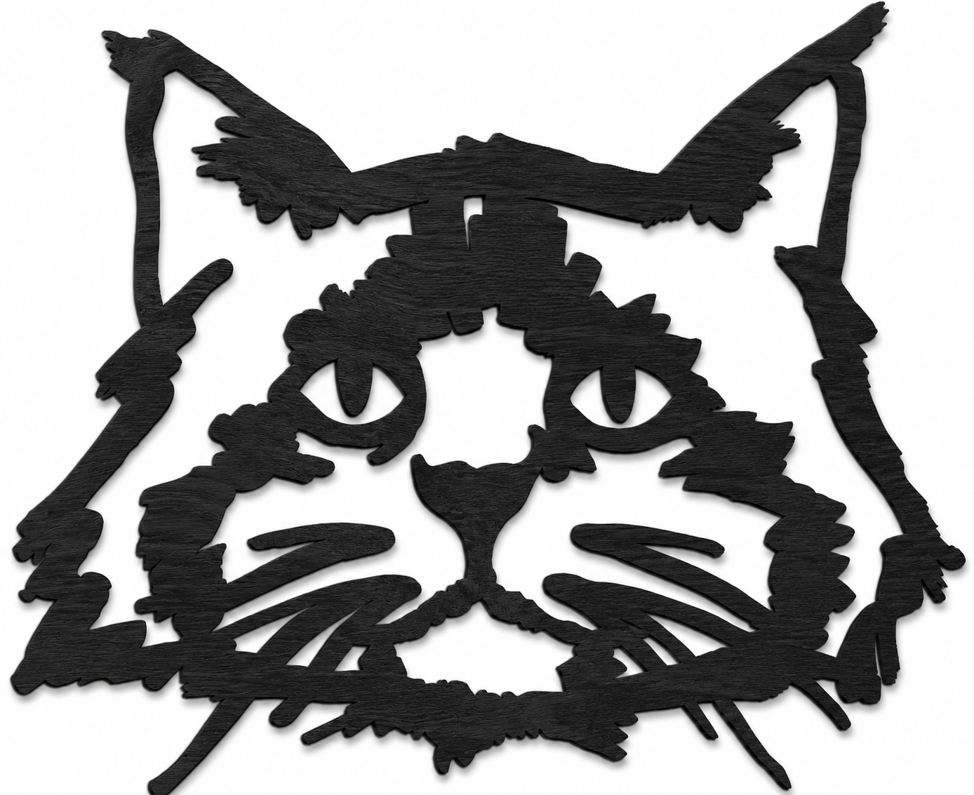 Wooden wall decoration - Ragdoll / cat