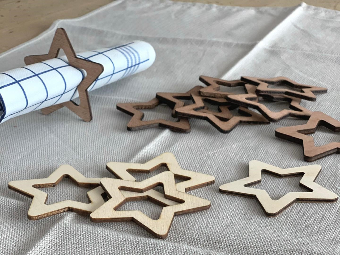 Tafelaccessoires - Servetring Sterretje