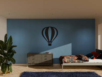 Houten Wanddecoratie - Luchtballon