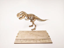 Dino T-rex 3D Puzzle - wooden kit