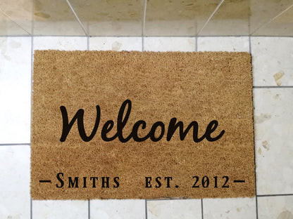 Customizable doormat