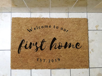 Customizable doormat