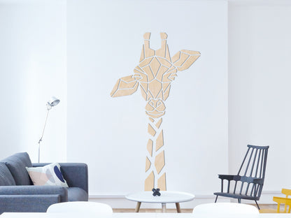 Wooden wall decoration - Giraffe