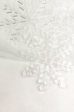Christmas tree hangers - Snowflakes - transparent