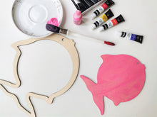 Wooden wall decoration – Fish