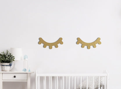 HOUTEN WANDDECORATIE / WOODEN WALL DECORATION - MUURDECORATIE VOOR KINDERKAMER / WALL ART FOR KIDS ROOM - SLAPERIGE OGEN / SLEEPY EYES - ZWART / BLACK - WANDFIGUUR - BABYKAMER - SLAPEN   dream  Babykamer Wall Art Babyroom babyroomdecor homedecor Walldecoration walldecorationideas wallartkids kidsroominspiration kidsroomdesign kidswallart op muur Wanddecoratie lasercut