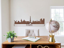 Houten Wanddecoratie - Skyline - Paris