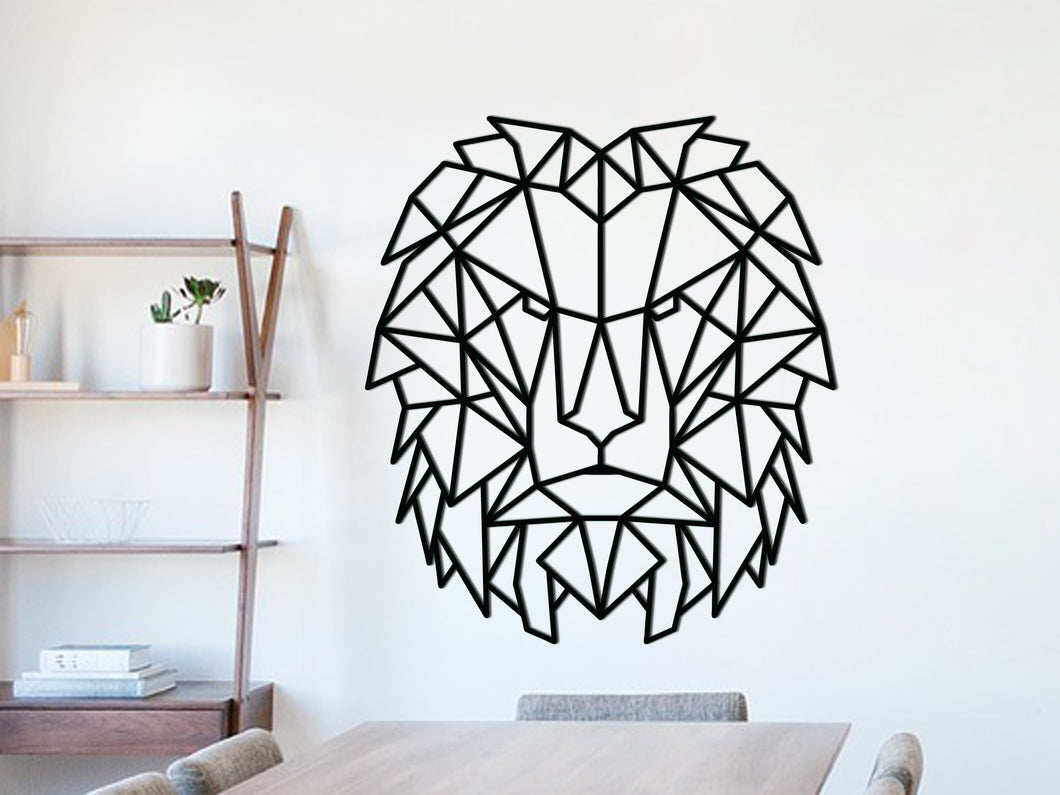 Wooden wall decoration - Lion