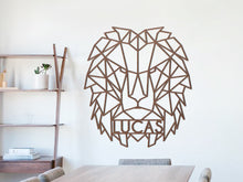 Wooden wall decoration - Lion