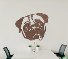 Wooden wall decoration - Pug