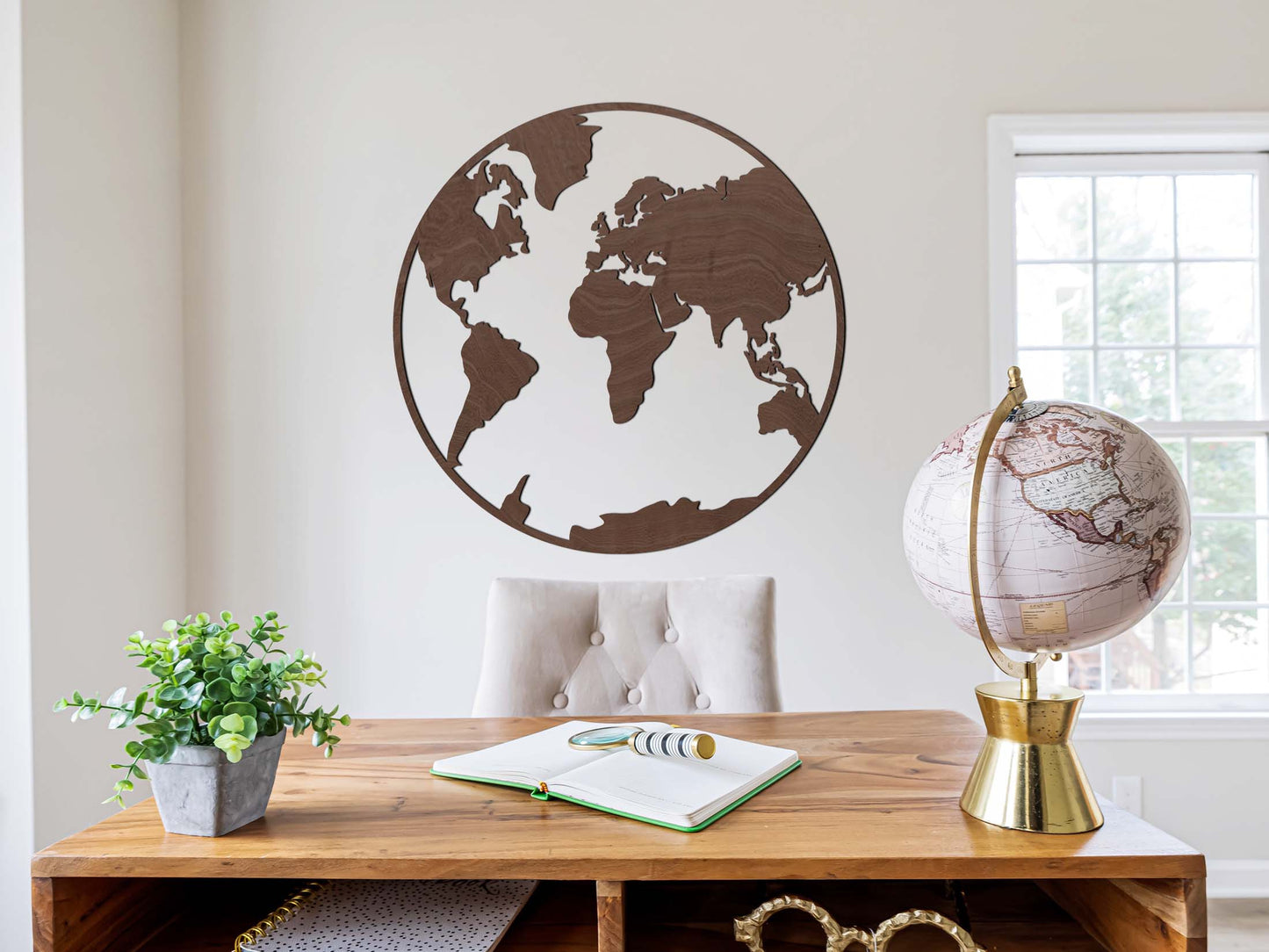 World map wall decoration - Modern decoration Globe